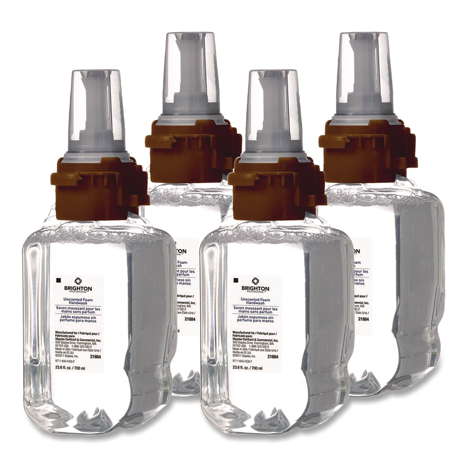 brighton-professional-foaming-hand-soap-refill-for-adx-7-dispenser-unscented-700-ml-4-carton-goj21884_1